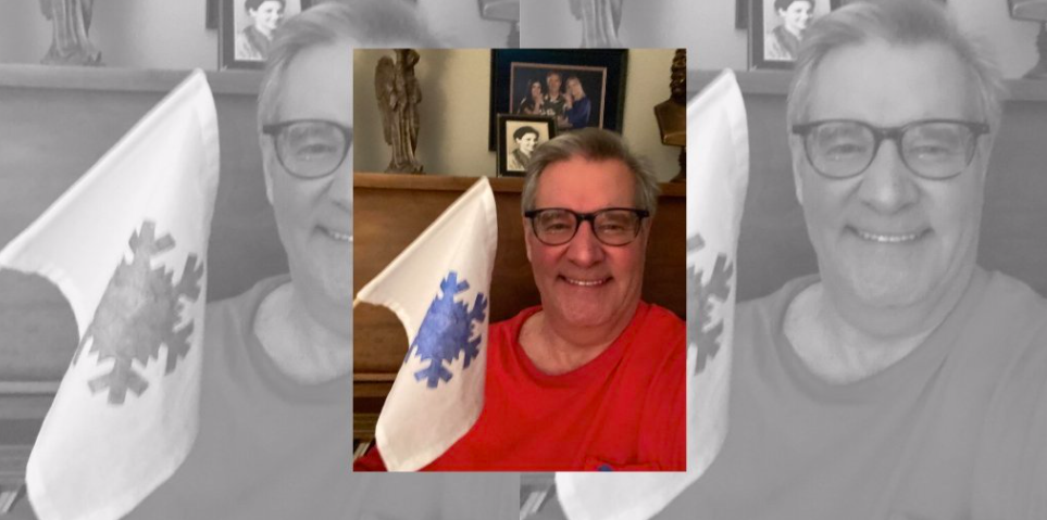 superintendent Steven Walts snow flag